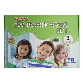 3. Sınıf Farklı Tüm Dersler Eğitim Seti 4 Kitap Takım