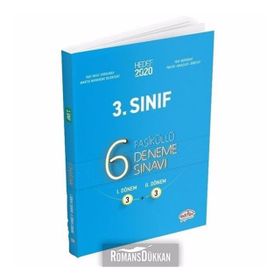 3. Sınıf Fasiküllü 6 Deneme Sınavı