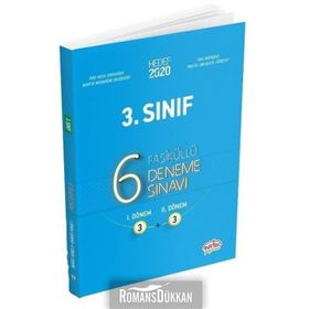 3. Sınıf Fasiküllü 6 Deneme Sınavı