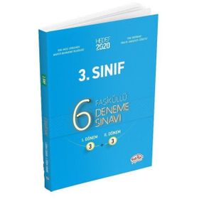 3. Sınıf Fasiküllü 6 Deneme Sınavı
