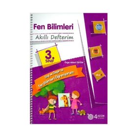 3. Sınıf Fen Bilimleri Akıllı Defterim 4 Adım Yayınları