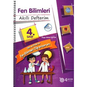 3. Sınıf Fen Bilimleri Akıllı Defterim 4 Adım Yayınları