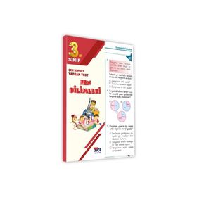 3.Sınıf Fen Bilimleri Çek Kopart Yaprak Test Açı Yayınları
