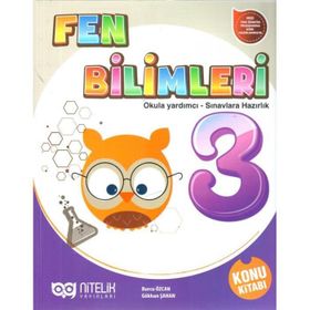 3. Sınıf Fen Bilimleri Konu Kitabı - Nitelik Yayınları