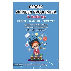 3. Sınıf Gerçek Zihinden Problemler Bilsem Kanguru Olimpiyat Kitabı