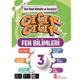 3. Sınıf Gıcır Gıcır Fen Bilimleri Ata Yayıncılık