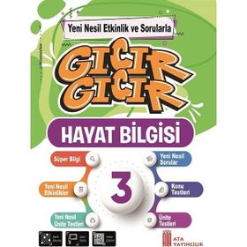 3. Sınıf Gıcır Gıcır Hayat Bilgisi Ata Yayıncılık