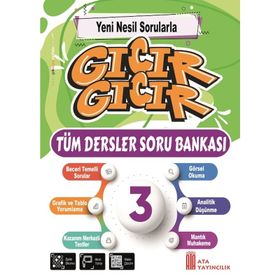 3. Sınıf Gıcır Gıcır Tüm Dersler Soru Bankası - Ata Yayıncılık