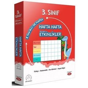 3. Sınıf Hafta Hafta Etkinlikler 8 Fasikül Data Yayınları