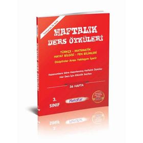 3. Sınıf Haftalık Ders Öyküleri Föyleri 36 Hafta Metafor Yayınları
