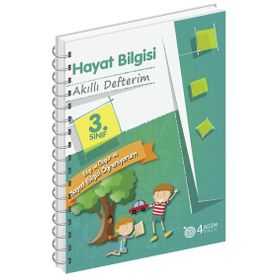 3. Sınıf Hayat Bilgisi Akıllı Defterim 4 Adım Yayınları