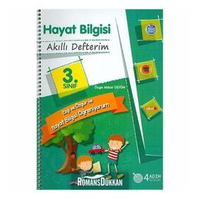 3. Sınıf Hayat Bilgisi Akıllı Defterim 4 Adım Yayınları