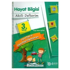 3. Sınıf Hayat Bilgisi Akıllı Defterim Kollektif 4 Adım Yayınları