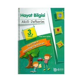 3. Sınıf Hayat Bilgisi Akıllı Defterim Kollektif 4 Adım Yayınları