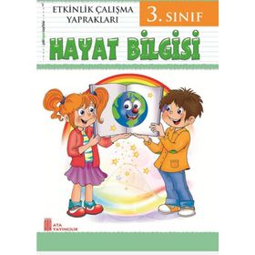 3.Sınıf Hayat Bilgisi Etkinlik Çalışma Yaprakları Ata Yayıncılık