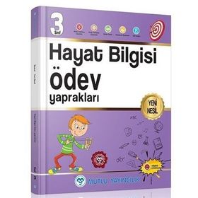 3. Sınıf Hayat Bilgisi Ödev Yaprakları Mutlu Yayıncılık