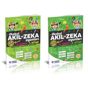 3. Sınıf İlkokul Akıl ve Zeka Oyunları Seti - Curious&Genius Yayınları