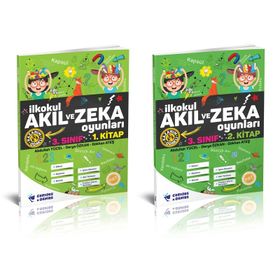 3. Sınıf İlkokul Akıl ve Zeka Oyunları Seti - Curious&Genius Yayınları