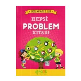 3. Sınıf İlkokul Matematik Hepsi Problem Kitabı Fark Yayınları