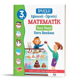 3. Sınıf İpuçlu Eğlenceli - Öğretici Matematik Yeni Nesil Soru Bankası