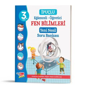 3. Sınıf İpuçlu Fen Bilimleri Yeni Nesil Soru Bankası-Dikkat Atölyesi Yayınları