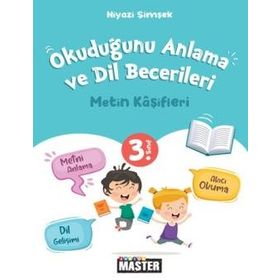 3. Sınıf Junior Master Okuduğunu Anlama ve Dil Becerileri Metin Kaşifleri Okyanus Yayınları