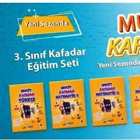 3. Sınıf Kafadar Türkçe Set-Mucit Yayınları