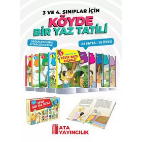 3. Sınıf Köyde Bir Yaz Tatili 10'lu Hikaye Kitabı Ata Yayıncılık