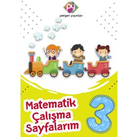 3.Sınıf Matematik Çalışma Sayfalarım-Pekşen Yayınları