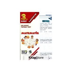 3. Sınıf Matematik Çek Kopart Yaprak Test-Açı Yayınları