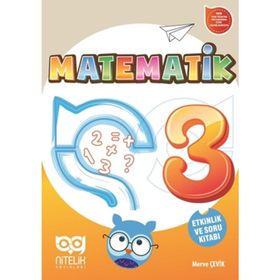 3. Sınıf Matematik Etkinlik ve Soru Kitabı - Nitelik Yayınları