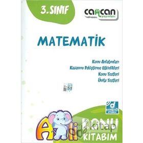 3. Sınıf Matematik Konu Kitabım Kollektif Cancan Yayınları