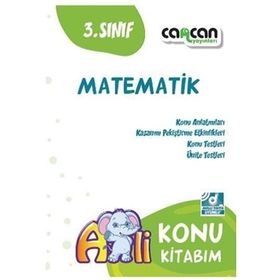 3. Sınıf Matematik Konu Kitabım Kollektif Cancan Yayınları