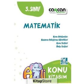 3. Sınıf Matematik Konu Kitabım Kollektif Cancan Yayınları
