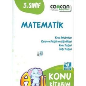 3. Sınıf Matematik Konu Kitabım Kollektif Cancan Yayınları