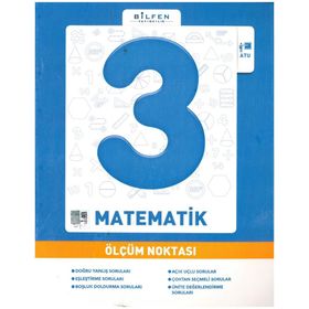 3. Sınıf Matematik Ölçüm Noktası Soru Bankası - Bilfen Yayınları