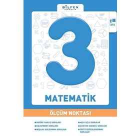 3. Sınıf Matematik Ölçüm Noktası Soru Bankası - Bilfen Yayınları