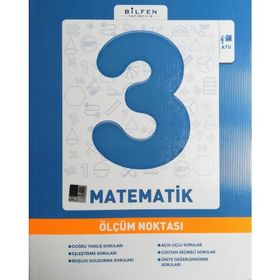 3. Sınıf Matematik Ölçüm Noktası Soru Bankası - Bilfen Yayınları