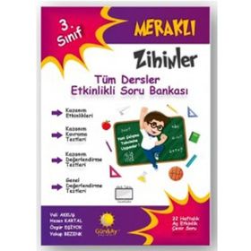 3. Sınıf Meraklı Zihinler Tüm Dersler Etkinlikli Soru Bankası - Günay Yayınları