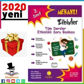 3. Sınıf Meraklı Zihinler Tüm Dersler Etkinlikli Soru Bankası - Günay Yayınları