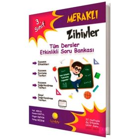 3. Sınıf Meraklı Zihinler Tüm Dersler Etkinlikli Soru Bankası - Günay Yayınları