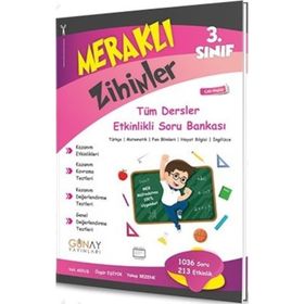 3. Sınıf Meraklı Zihinler Tüm Dersler Etkinlikli Soru Bankası - Günay Yayınları