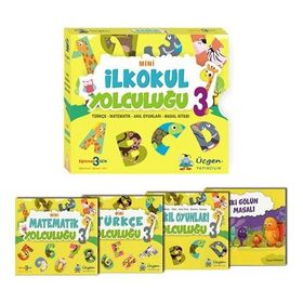 3. Sınıf Mini İlk Okul Yolculuk Seti Üçgen Yayınları
