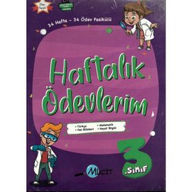 3. Sınıf Mucit Kafadarlar Haftalık Ödev Peşinde-Çalışkan Yayınları