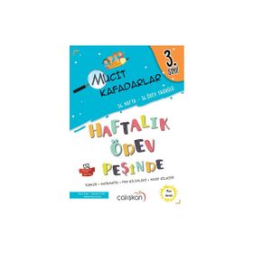 3. Sınıf Mucit Kafadarlar Haftalık Ödev Peşinde-Çalışkan Yayınları