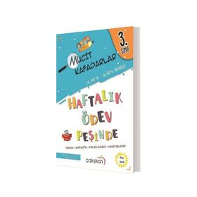 3. Sınıf Mucit Kafadarlar Haftalık Ödev Peşinde-Çalışkan Yayınları