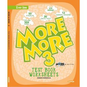3. Sınıf New More More English Worksheets Test Book-Kurmay Yayınları