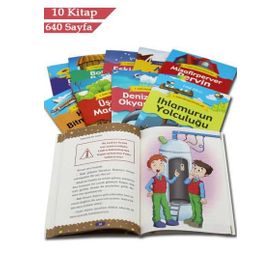 3. Sınıf Okuma Kitapları Seti - 10 Kitap 640 Sayfa - Çocuk Gezegeni