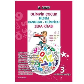 3. Sınıf Olimpik Çocuk Bilsem - Kanguru - Olimpiyat Zeka Kitabı Tamamı Çözümlü - kollektif