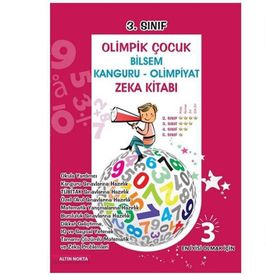 3. Sınıf Olimpik Çocuk Bilsem - Kanguru - Olimpiyat Zeka Kitabı Tamamı Çözümlü - kollektif